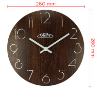 Nástenne hodiny PRIM Natural - C 3942.52, 28cm